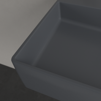 РАКОВИНА ПОДВЕСНАЯ 100Х47 VILLEROY&BOCH MEMENTO 2.0, GRAPHITE (4A221KI4)