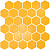 Фото плитки KOTTO HEXAGON H 6025 DARK YELLOW 29,5X29,5X0,9 из коллекции KOTTO HEXAGON 