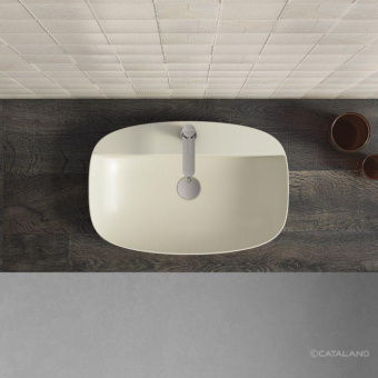 КЕРАМИЧЕСКАЯ РАКОВИНА 60 СМ CATALANO GREEN LUX, GRIGIO SATINATO (160GRLXNGS)