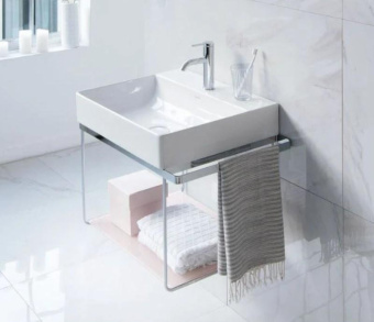РАКОВИНА 50Х40 СМ DURAVIT DURASQUARE, БЕЛЫЙ (2356500071)