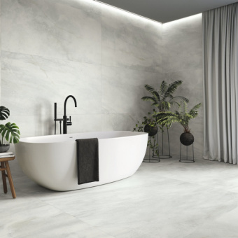 AZULEJOS BENADRESA IRHAM GRIS PULIDO 120X260