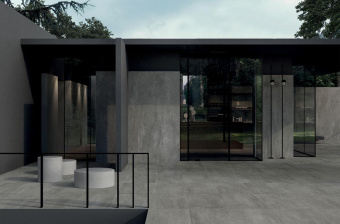 LEA CERAMICHE SLIMTECH CONCRETO CONCRETO MEDIUM 6PLUS NAT 120X120