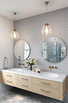 KOTTO HEXAGON H 6002 GREY SILVER 29,5X29,5X0,9