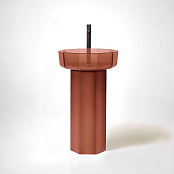 НАПОЛЬНАЯ РАКОВИНА ANTONIO LUPI OPALE, РОЗОВЫЙ (OPALE10+OPALE20 GINGER)