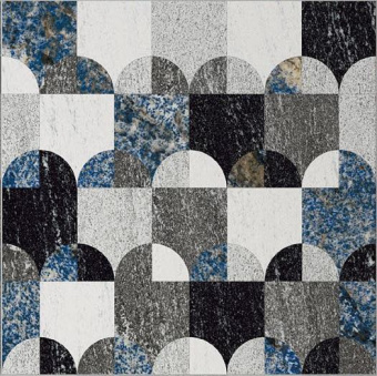 FIORANESE GRANUM ARCS BLU GRA606L 60X60