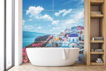 KOTTO PRINT TILES САНТОРИНИ 75X75X1