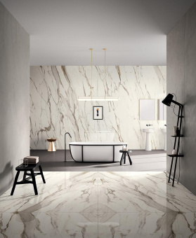 FONDOVALLE INFINITO 2.0 CALACATTA GOLD GLOSSY 160X320