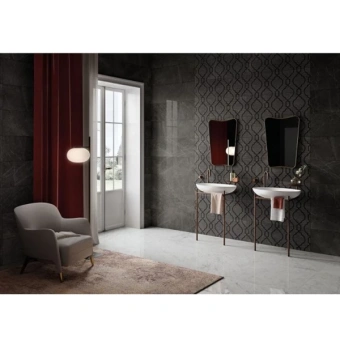 ITALGRANITI LUX EXPERIENCE MW0296I INTRECCIO PIETRA GREY 32X96,2