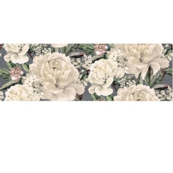 CERSANIT GRACIA GREY FLOWER SATIN 20X60 ДЕКОР