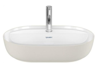 РАКОВИНА 60Х40 СМ DURAVIT LUV, БЕЛО-СЕРЫЙ (0380602300)