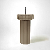 НАПОЛЬНАЯ РАКОВИНА ANTONIO LUPI OPALE, КОРИЧНЕВЫЙ (OPALE10+OPALE20 NEBBIA)