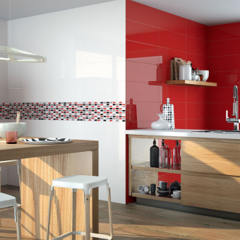 PORCELANITE DOS 7500 ROJO В061 25X75