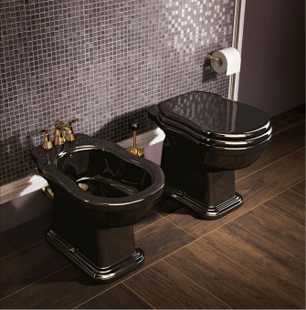 НАПОЛЬНЫЙ УНИТАЗ FLAMINIA EFI, BLACK (6010)