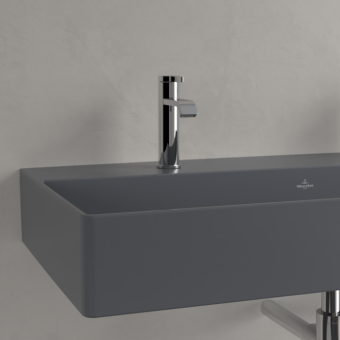 РАКОВИНА ПОДВЕСНАЯ 100Х47 VILLEROY&BOCH MEMENTO 2.0, GRAPHITE (4A22A1I4)