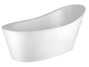 ВАННА КАМЕННАЯ GESSI CONO 180 СМ, БЕЛАЯ (45925)