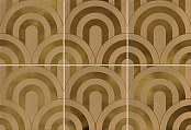 VIVES HANAMI TAKADA CARAMELO ORO ДЕКОР 23X33,5X0,91