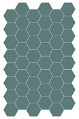 TERRATINTA MAGICA HEXA FLOOR LAUREL GREEN MATT 140X160