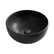 КЕРАМИЧЕСКАЯ РАКОВИНА 40 СМ CIELO SHUI, ЧЕРНЫЙ (SHBA40-N)