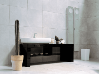 КЕРАМИЧЕСКАЯ РАКОВИНА 100 СМ FLAMINIA MONO 100, BLACK (MN100L)