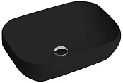 КЕРАМИЧЕСКАЯ РАКОВИНА 50 СМ AXA DECUS, ЧЕРНАЯ МАТОВАЯ (8520007)