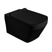 ПОДВЕСНОЙ УНИТАЗ SIMAS BADEN BADEN, MATTE BLACK (BB 18)