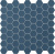 TERRATINTA MAGICA HEXA AEGEAN BLUE MOS. MATT 316X316