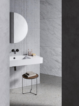 КЕРАМИЧЕСКАЯ РАКОВИНА 80Х47 СМ CATALANO PREMIUM LEFT, BIANCO LUCIDO (180SVPN00)