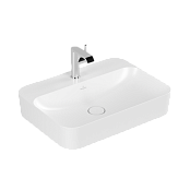 РАКОВИНА НАКЛАДНАЯ 60Х44,5 VILLEROY&BOCH FINION, STONE WHITE (414264RW)