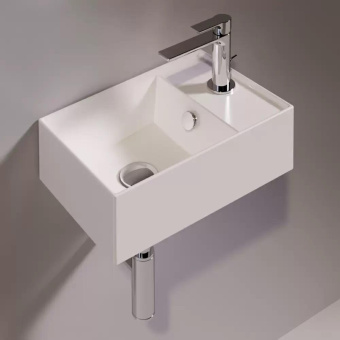 КЕРАМИЧЕСКАЯ РАКОВИНА 40 СМ SIMAS AGILE, MATTE PERVINCA (AG 40)