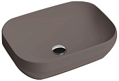 КЕРАМИЧЕСКАЯ РАКОВИНА 50 СМ AXA DECUS, КОРИЧНЕВАЯ МАТОВАЯ (8520011)