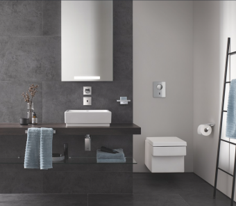 РАКОВИНА НАКЛАДНАЯ 40 СМ GROHE CUBE CERAMIC, БЕЛЫЙ (3948200H)