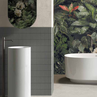 TERRATINTA MICRO 3D FORMS FLUTED GRAPHITE MI3DFL09 10Х30