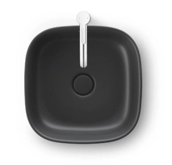 РАКОВИНА 42Х42 СМ DURAVIT ZENCHA, АНТРАЦИТ МАТОВЫЙ (2373421379)
