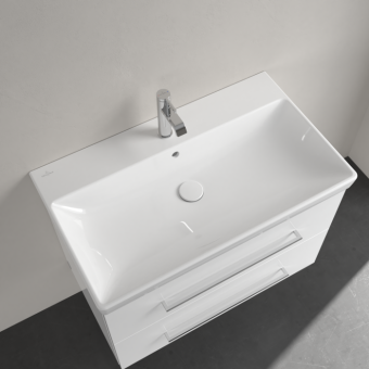 РАКОВИНА 80Х47 VILLEROY&BOCH AVENTO, WHITE ALPIN (41568001)