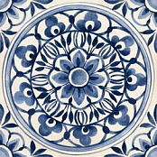 RAGNO AMURI DECORO PIZZO AVORIO RC7R 20X20