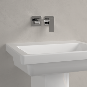 РАКОВИНА 55Х44 VILLEROY&BOCH SUBWAY 3.0, WHITE ALPIN (4A705801)