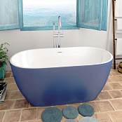 ВАННА АКРИЛОВАЯ SANYCCES TRENTO SANYCOAT 150Х75 СМ, БЕЛАЯ МАТОВЫЙ/RAL (BN125150075WMRAL)