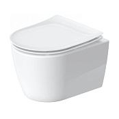 ПОДВЕСНОЙ БЕЗОБОДКОВЫЙ УНИТАЗ DURAVIT SOLEIL BY STARCK, БЕЛЫЙ (2590090000)