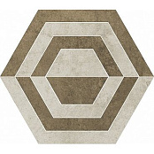 PARADYZ SCRATCH BEIGE HEKSAGON A 26x29.8