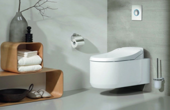 ПОДВЕСНОЙ УНИТАЗ С ФУНКЦИЕЙ БИДЕ GROHE SENSIA ARENA, БЕЛЫЙ (39354SH1)
