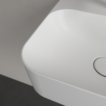 РАКОВИНА ПОДВЕСНАЯ 43Х39 VILLEROY&BOCH FINION, STONE WHITE (436444RW)