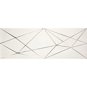APE CREA DECOR ZIG ZAG WHITE 30×90