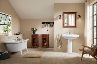 РАКОВИНА ПОДВЕСНАЯ 75Х58 VILLEROY&BOCH HOMMAGE, WHITE ALPIN (7101A1R1)