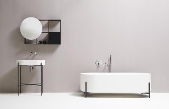 ВАННА КАМЕННАЯ EX.T STAND 160X70 СМ (EXVASTANDBI)