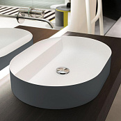 РАКОВИНА НАКЛАДНАЯ 63 СМ ANTONIO LUPI SIMPLO, ТЕМНО-СЕРЫЙ (SIMPLOVALE BIANCO-MATITA)