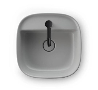 РАКОВИНА 42Х42 СМ DURAVIT ZENCHA, СЕРЫЙ МАТОВЫЙ (2374426771)