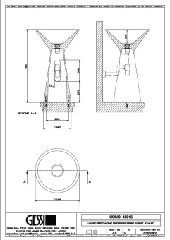 РАКОВИНА GESSI CONO (45915)