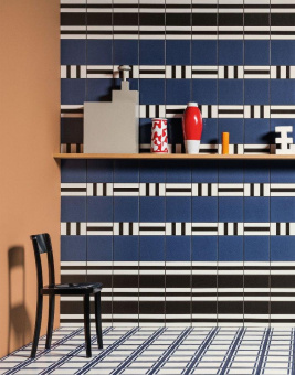 MUTINA MATTONELLE MARGHERITA MARGHE BLUE 20,5X20,5