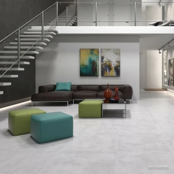 GEOTILES CEMENTO BLANCO RECT 60X60