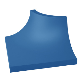 PARADYZ GAMMA NIEBIESKA KSZTALTKA C POLYSK 3x4